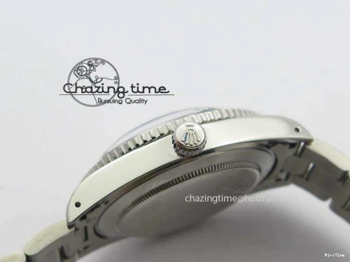 MiroTime 0421 ComfortFit Vintage 1680 Submariner No Date SS White Dial On SS Bracelet A 3855